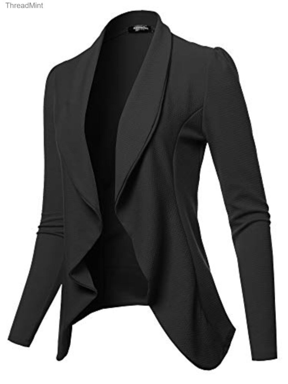 Women's Stretch Professional Notch Lapel Work Office Blazer Lightweight Casual